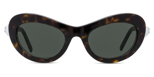 Givenchy GV40070U - 52N - 55 Okulary przeciwsłoneczne Havanna Kocie oczy