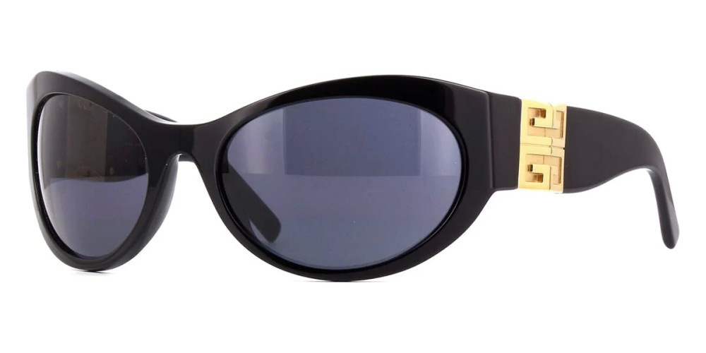 Givenchy GV40073I - 01A - 63 Okulary przeciwsłoneczne Czarny Owalny