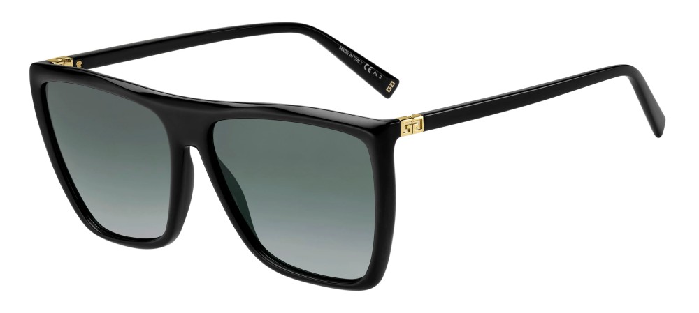 Givenchy GV7181/S - 8079O - 60 Okulary przeciwsłoneczne Czarny Kanciaste