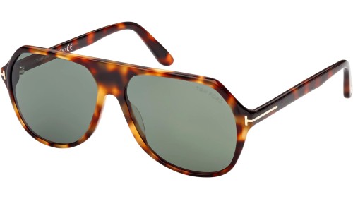 Tom Ford FT0934 HAYES - 53N - 59 Okulary przeciwsłoneczne Havanna Pilotki (aviator)