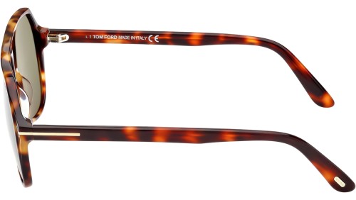 Tom Ford FT0934 HAYES - 53N - 59 Okulary przeciwsłoneczne Havanna Pilotki (aviator)