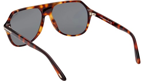Tom Ford FT0934 HAYES - 53N - 59 Okulary przeciwsłoneczne Havanna Pilotki (aviator)