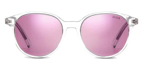 Dior INDIOR R1I - 85G7 A - 52 Okulary przeciwsłoneczne Przezroczysty Pillow (zaokrąglony)