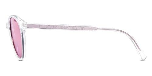 Dior INDIOR R1I - 85G7 A - 52 Okulary przeciwsłoneczne Przezroczysty Pillow (zaokrąglony)