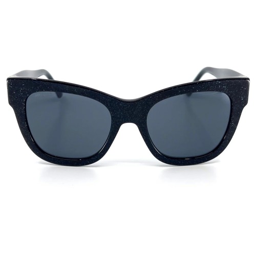 Jimmy Choo JAN/S - DXFIR - 52 Okulary przeciwsłoneczne Czarny Kanciaste