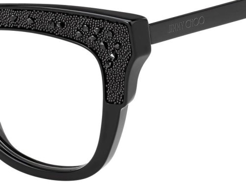 Jimmy Choo JC237 - 807 - 49 Oprawki korekcyjne Czarny Kocie oczy