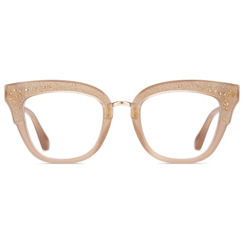 Jimmy Choo JC237 - FWM - 49 Oprawki korekcyjne Beżowy Kocie oczy