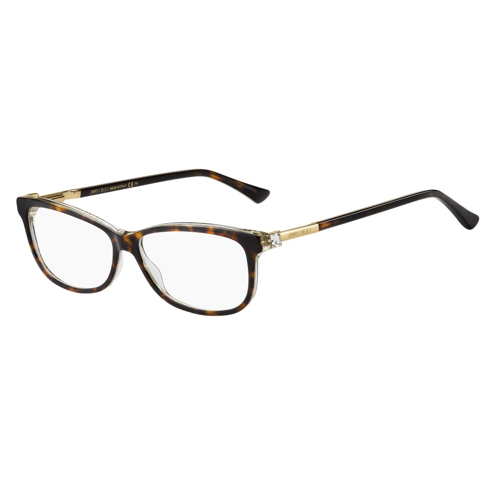 Jimmy Choo JC273 - DXH - 53 Oprawki korekcyjne Havana Pillow (zaokrąglony)