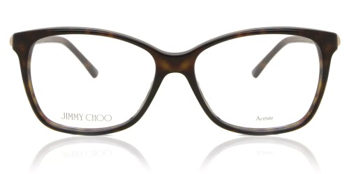 Jimmy Choo JC292 - QUM - 54 Oprawki korekcyjne Havana Pillow (zaokrąglony)