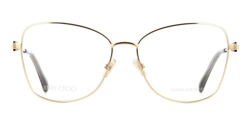 Jimmy Choo JC304 - 000 - 56 Oprawki korekcyjne Złoty Kocie oczy
