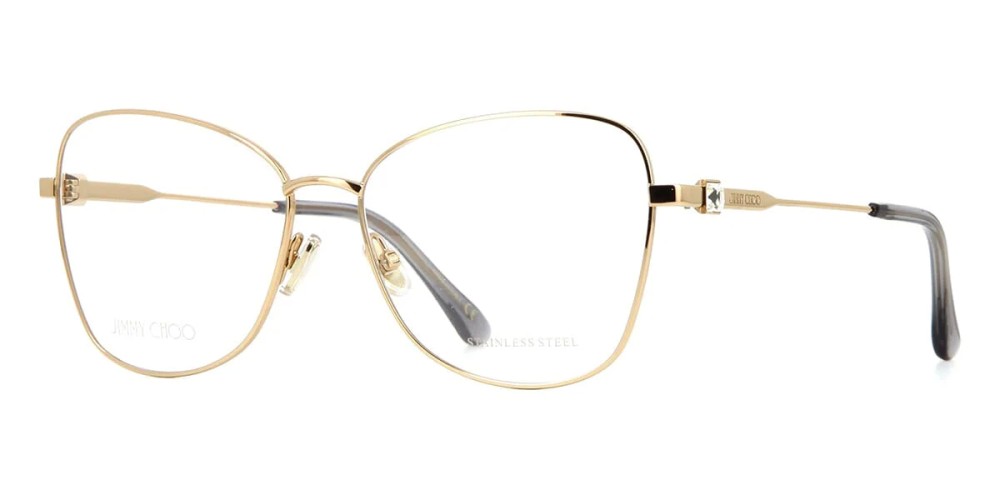 Jimmy Choo JC304 - 000 - 56 Oprawki korekcyjne Złoty Kocie oczy