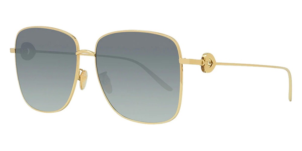 Fred FG40032U - 30B - 58 Okulary przeciwsłoneczne Złoty Kanciaste