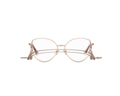 Jimmy Choo JC327 With chain - DDB - 52 Oprawki korekcyjne Różowe złoto Pillow (zaokrąglony)