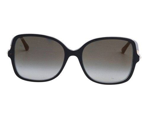 Jimmy Choo JUDY/S - 807FQ - 57 Okulary przeciwsłoneczne Czarny Kanciaste