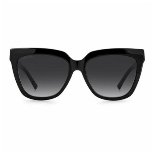 Jimmy Choo JULIEKA/S - 8079O - 55 Okulary przeciwsłoneczne Czarny Pillow (zaokrąglony)