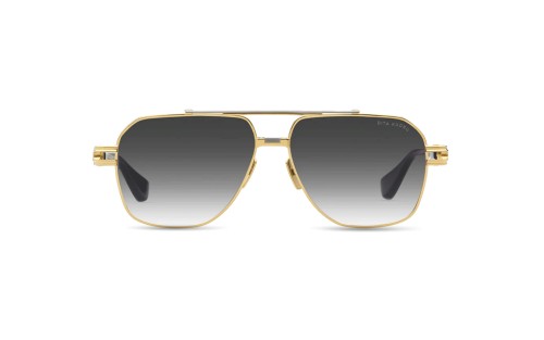 Dita KUDRU DTS436-A - 01 - 61 Okulary przeciwsłoneczne Złoty Pilotki (aviator)