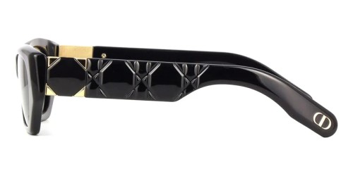 Dior LADY 95.22 B1I - 10A0 Z - 53 Okulary przeciwsłoneczne Czarny Kocie oczy