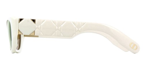 Dior LADY 95.22 B1I - 95F7 Z - 53 Okulary przeciwsłoneczne Biały Kocie oczy