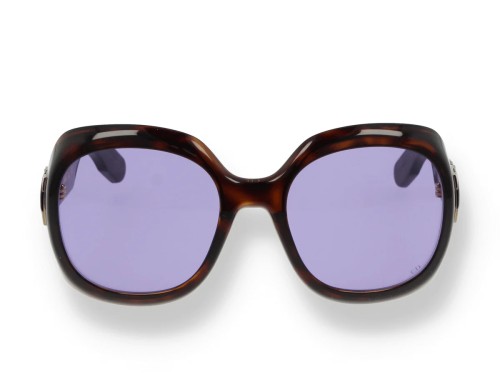 Dior LADY 95.22 R2I - 20G0 N - 58 Okulary przeciwsłoneczne Havana Kanciaste