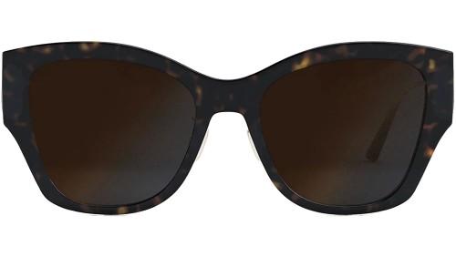 Dior 30 MONTAIGNE B2U - 20A5 B - 54 Okulary przeciwsłoneczne Havana Kanciaste