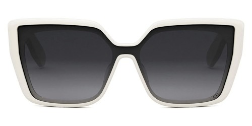 Dior LADY 95.22 S2F - 95A1 - 135 Okulary przeciwsłoneczne Biały Pillow (zaokrąglony)