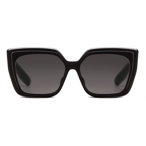Dior LADY 95.22 S2F - 10A0 Okulary przeciwsłoneczne Czarny Kanciaste