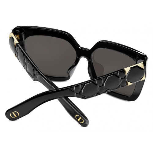 Dior LADY 95.22 S2F - 10A0 Okulary przeciwsłoneczne Czarny Kanciaste