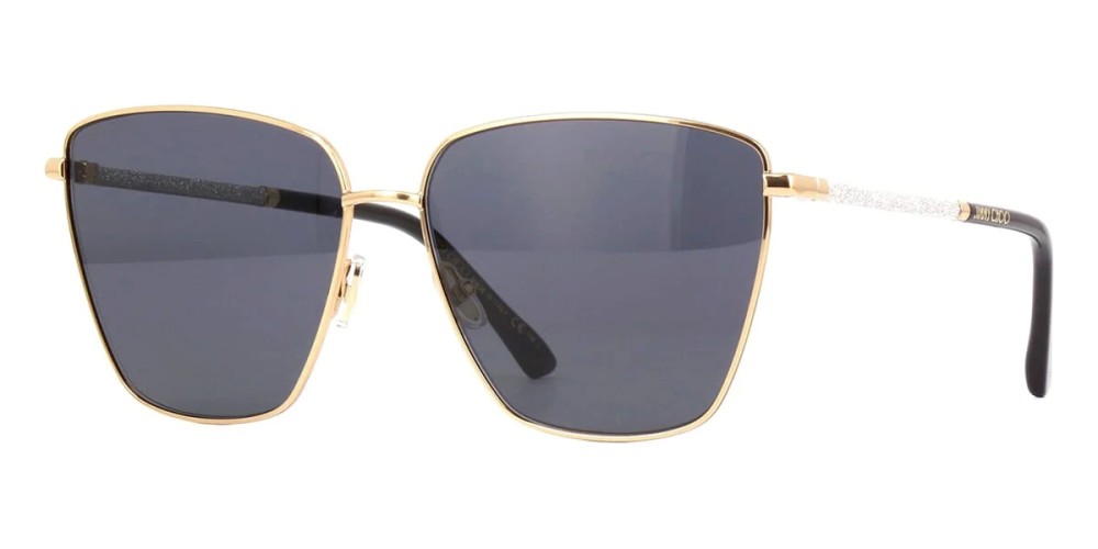 Jimmy Choo LAVI/S - 2M2IR - 60 Okulary przeciwsłoneczne Złoty Pilotki (aviator)