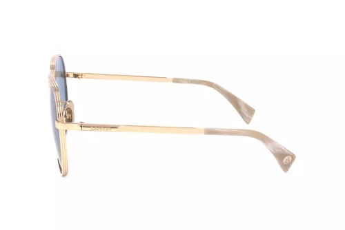 Lanvin LNV107S - 717 - 61 Okulary przeciwsłoneczne Złoty Pillow (zaokrąglony)