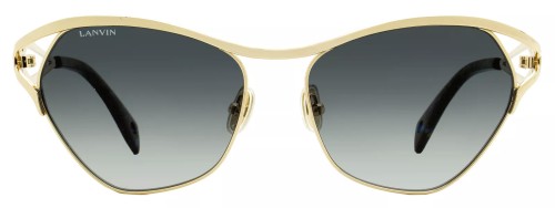 Lanvin LNV114S - 721 - 58 Okulary przeciwsłoneczne Złoty Kocie oczy