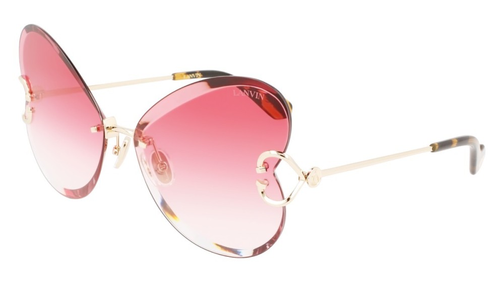 Lanvin LNV124S - 706 - 67 Okulary przeciwsłoneczne Motyl