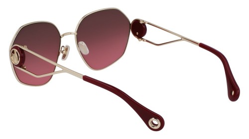 Lanvin LNV127S - 731 - 62 Okulary przeciwsłoneczne Kanciaste