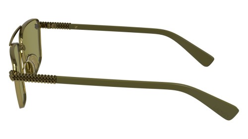 Lanvin LNV133S - 736 - 58 Okulary przeciwsłoneczne Zielony Pilotki (aviator)