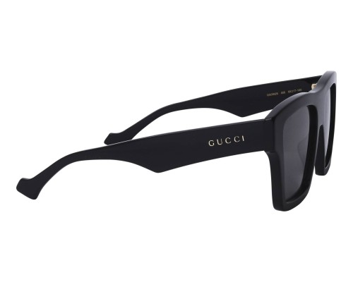 Gucci GG0962S - 005 - 55 Okulary przeciwsłoneczne Czarny Kanciaste