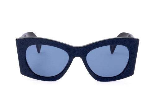 Lanvin LNV605S - 007 - 54 Okulary przeciwsłoneczne Niebieski Kocie oczy