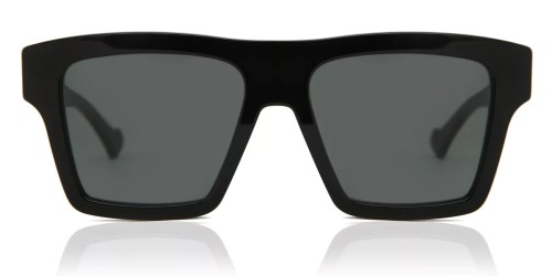 Gucci GG0962S - 005 - 55 Okulary przeciwsłoneczne Czarny Kanciaste