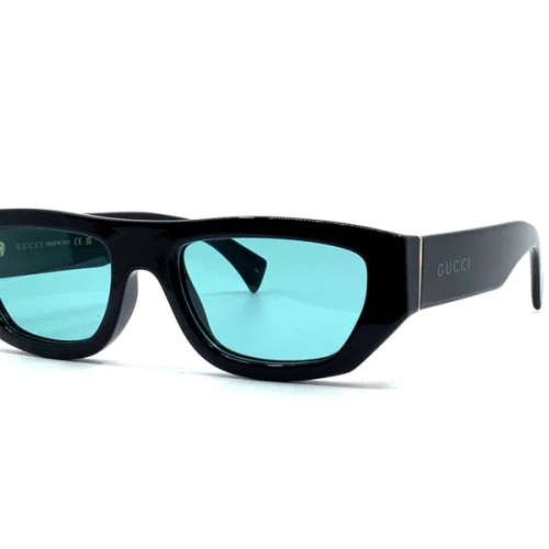 Gucci GG1134S - 004 - 53 Okulary przeciwsłoneczne Czarny Kanciaste