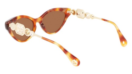 Lanvin LNV631SR - 217 - 56 Okulary przeciwsłoneczne Kocie oczy