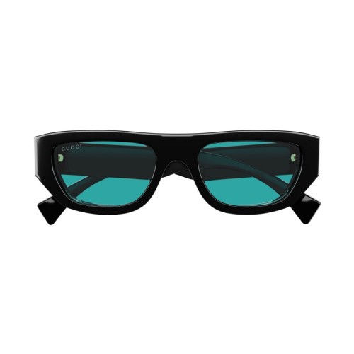 Gucci GG1134S - 004 - 53 Okulary przeciwsłoneczne Czarny Kanciaste