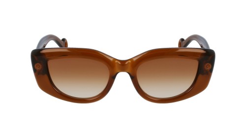 Lanvin LNV641S - 208 - 50 Okulary przeciwsłoneczne Brązowy Kocie oczy