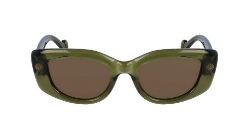 Lanvin LNV641S - 319 - 50 Okulary przeciwsłoneczne Zielony Kocie oczy