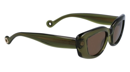 Lanvin LNV641S - 319 - 50 Okulary przeciwsłoneczne Zielony Kocie oczy