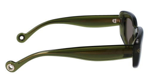 Lanvin LNV641S - 319 - 50 Okulary przeciwsłoneczne Zielony Kocie oczy