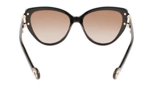 Lanvin LNV643S - 001 - 56 Okulary przeciwsłoneczne Czarny Kocie oczy