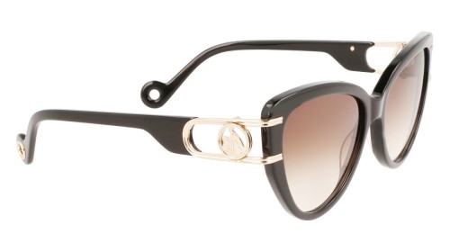 Lanvin LNV643S - 001 - 56 Okulary przeciwsłoneczne Czarny Kocie oczy