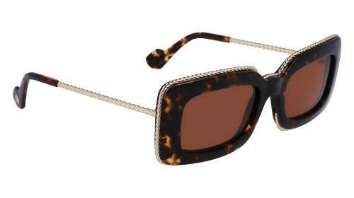 Lanvin LNV645S - 234 - 52 Okulary przeciwsłoneczne Kanciaste