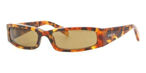Gucci GG1778S - 008 - 58 Okulary przeciwsłoneczne Havana Kanciaste