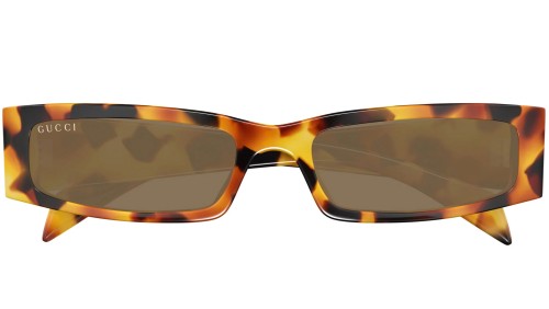 Gucci GG1778S - 008 - 58 Okulary przeciwsłoneczne Havana Kanciaste