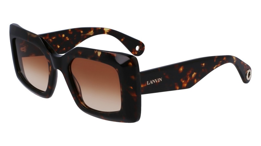 Lanvin LNV649S - 234 - 50 Okulary przeciwsłoneczne Kanciaste