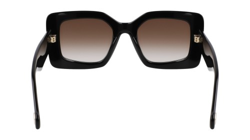 Lanvin LNV649S - 001 - 50 Okulary przeciwsłoneczne Czarny Kanciaste